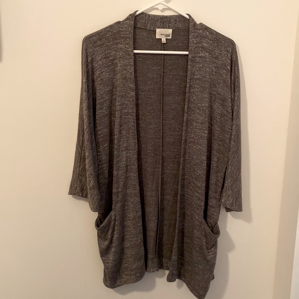 Aritzia - Wilfred Free Open Cardigan